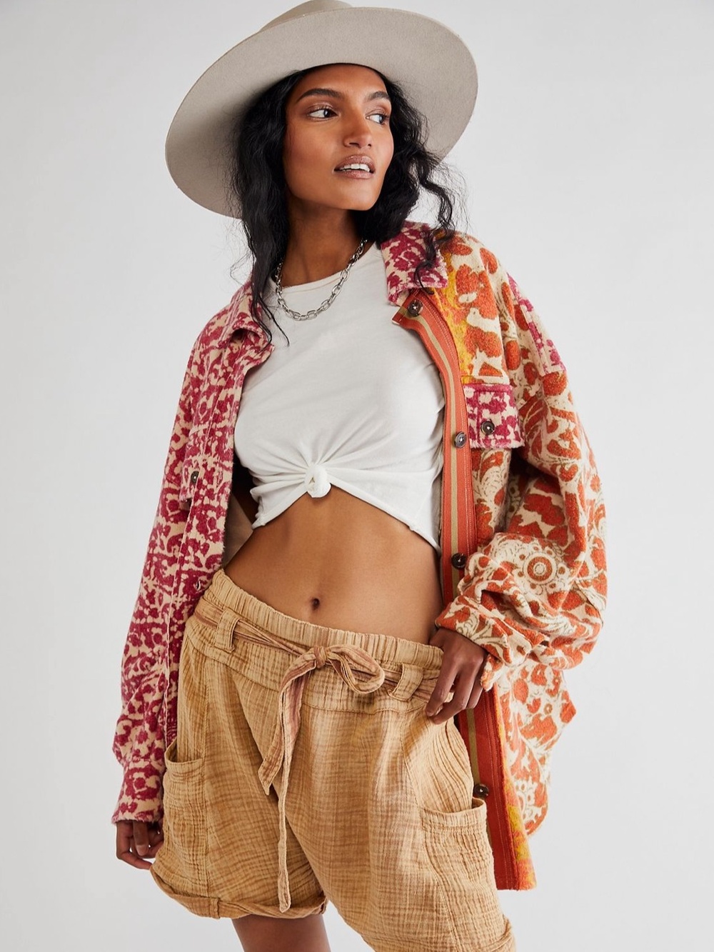 Free People Printed Ruby Jacket size Small - Picture 2 of 12